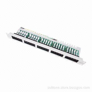 50-Port Voice Patch Panel in Cat3